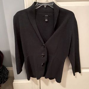 Classic grey, woven feel Blazer — Business Casual